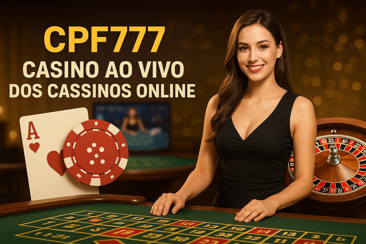 O CPF777 Live Casino lança promoções regularmente