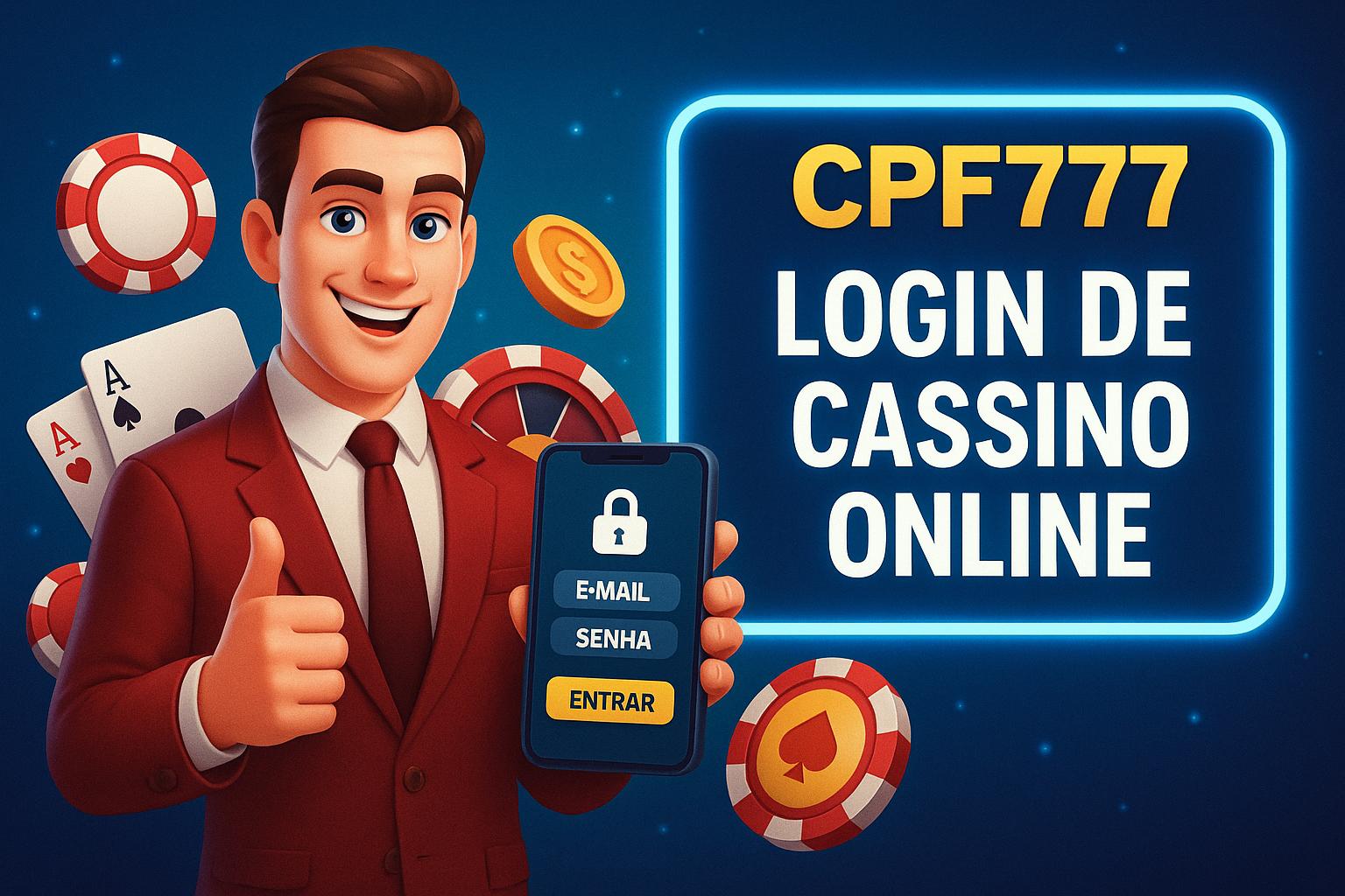 Login no Cassino CPF777