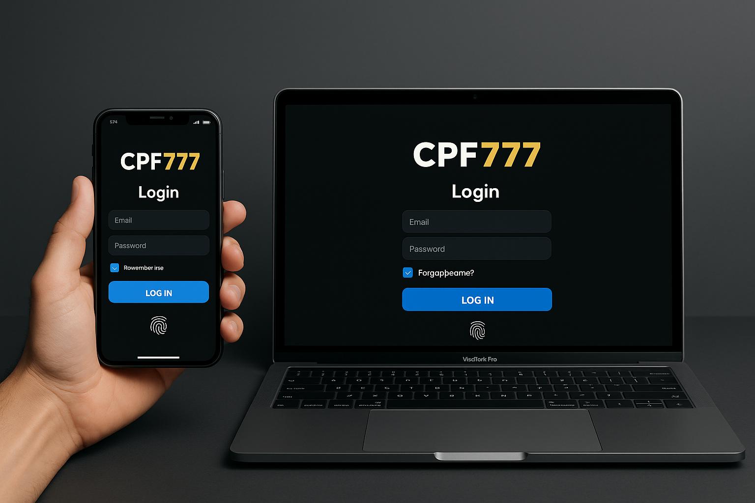 Não Perca tempo, o rRgistro na site CPF777